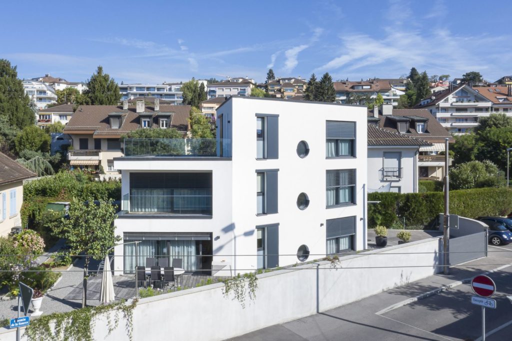 Immeuble en zone urbaine, vue 4