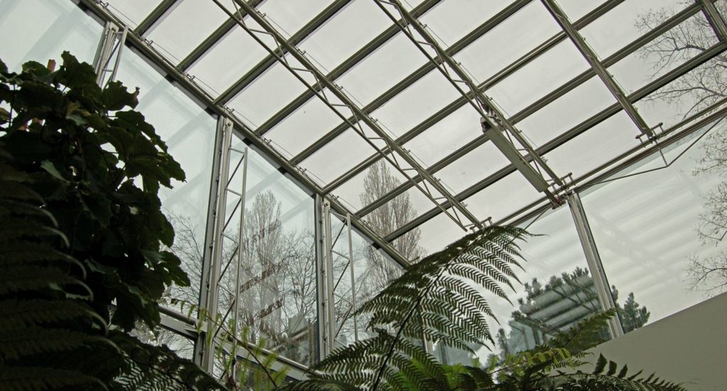 Entrée sur jardin intérieur, vue 4