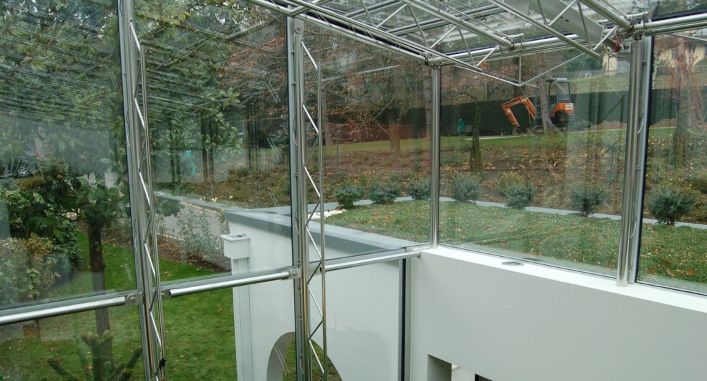 Entrée sur jardin intérieur, vue 6
