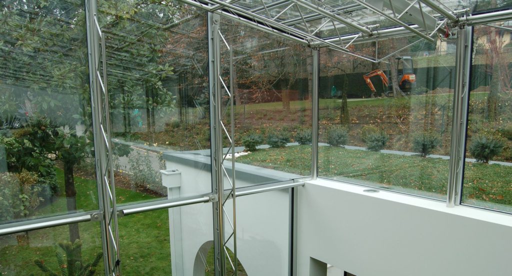 Entrée sur jardin intérieur, vue 7