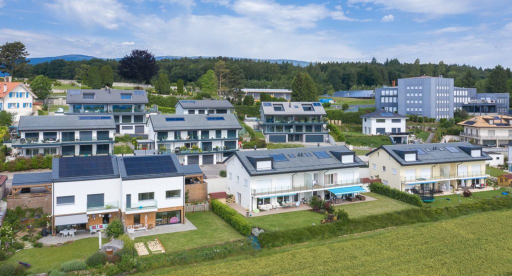 Quartier « En Chatagnis», vue 2