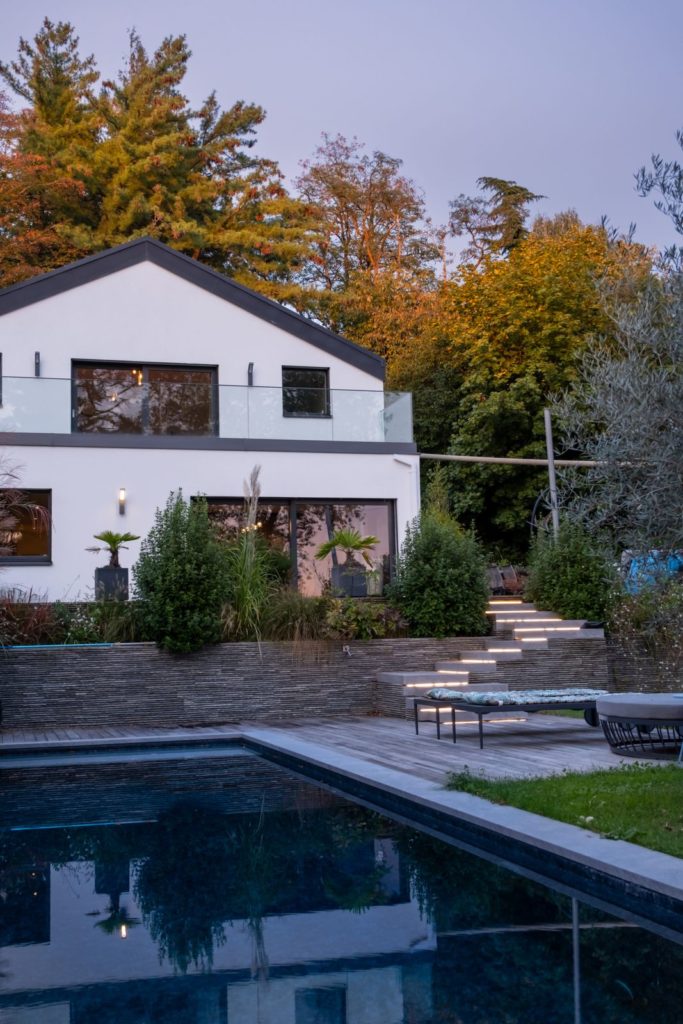 Villa contemporaine, vue 2