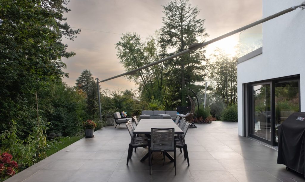 Villa contemporaine, vue 4
