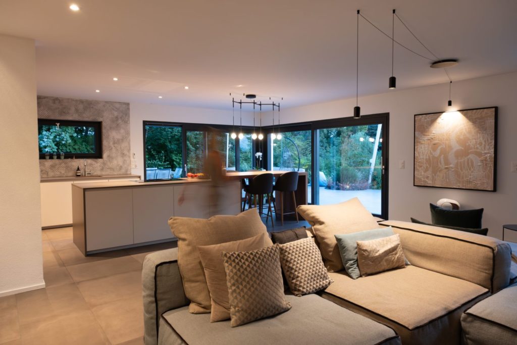 Villa contemporaine, vue 7